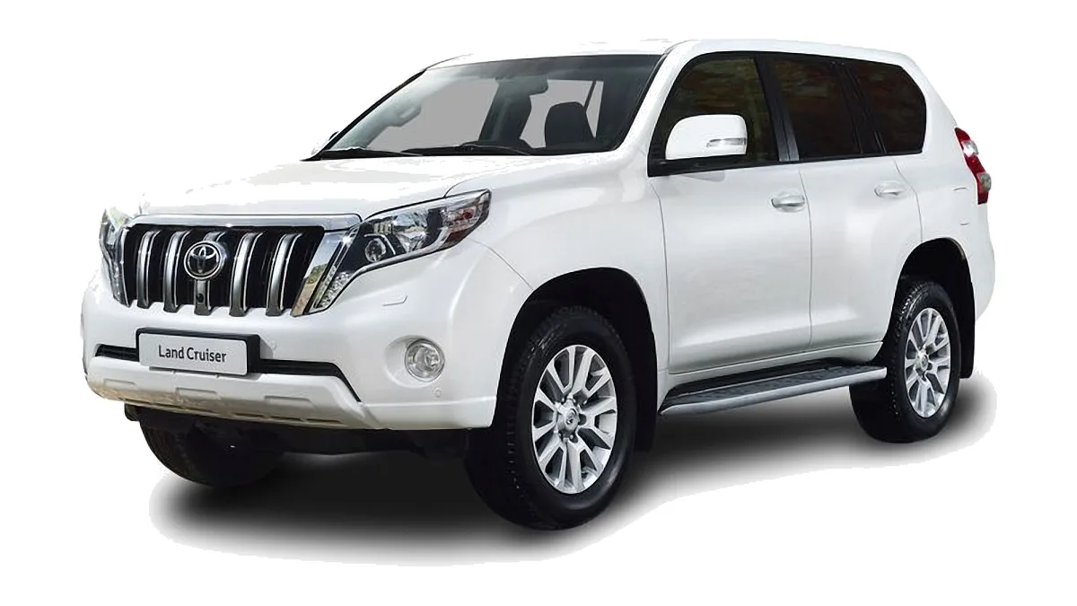 Toyota Land Cruiser Prado bianco, il 4x4 della nostra flotta